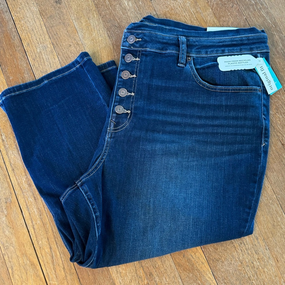 Maurice’s Denim Capri length jeans size 24 NWT